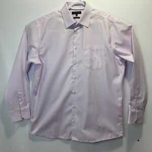 Jones New York Men’s Pink Dress Shirt No Iron size 17 34/35 GUC